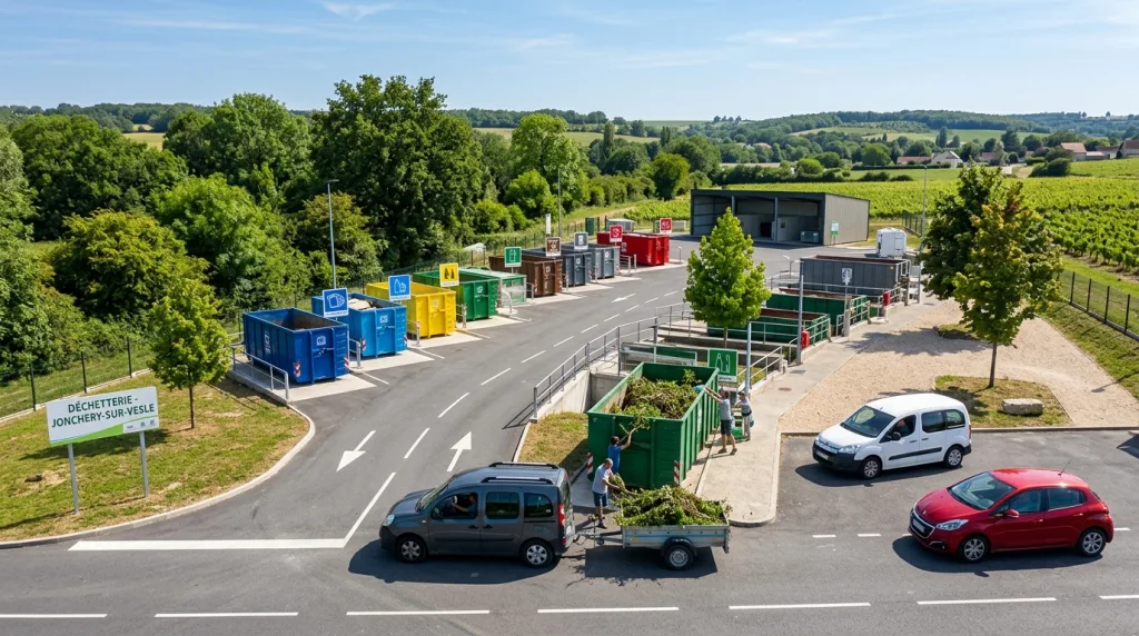 découvrez les horaires d'ouverture, l'accès et les consignes de tri des déchets à la déchetterie de jonchery-sur-vesle pour un recyclage efficace et responsable.