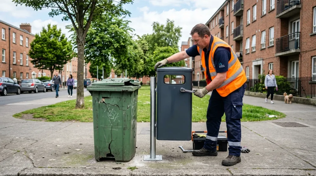 découvrez les démarches essentielles et les contacts utiles pour remplacer une poubelle cassée rapidement et efficacement.