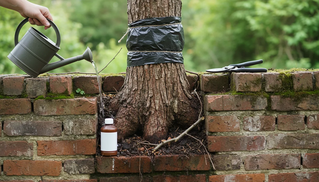 découvrez des méthodes efficaces pour éliminer un arbre qui pousse dans un mur, afin de protéger votre habitation des dégâts et préserver son intégrité.