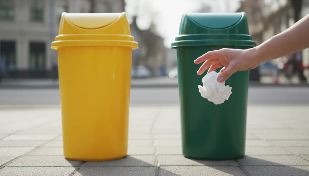 découvrez dans quelle poubelle jeter le sopalin : jaune ou verte ? guide pratique pour trier vos déchets correctement et préserver l'environnement.