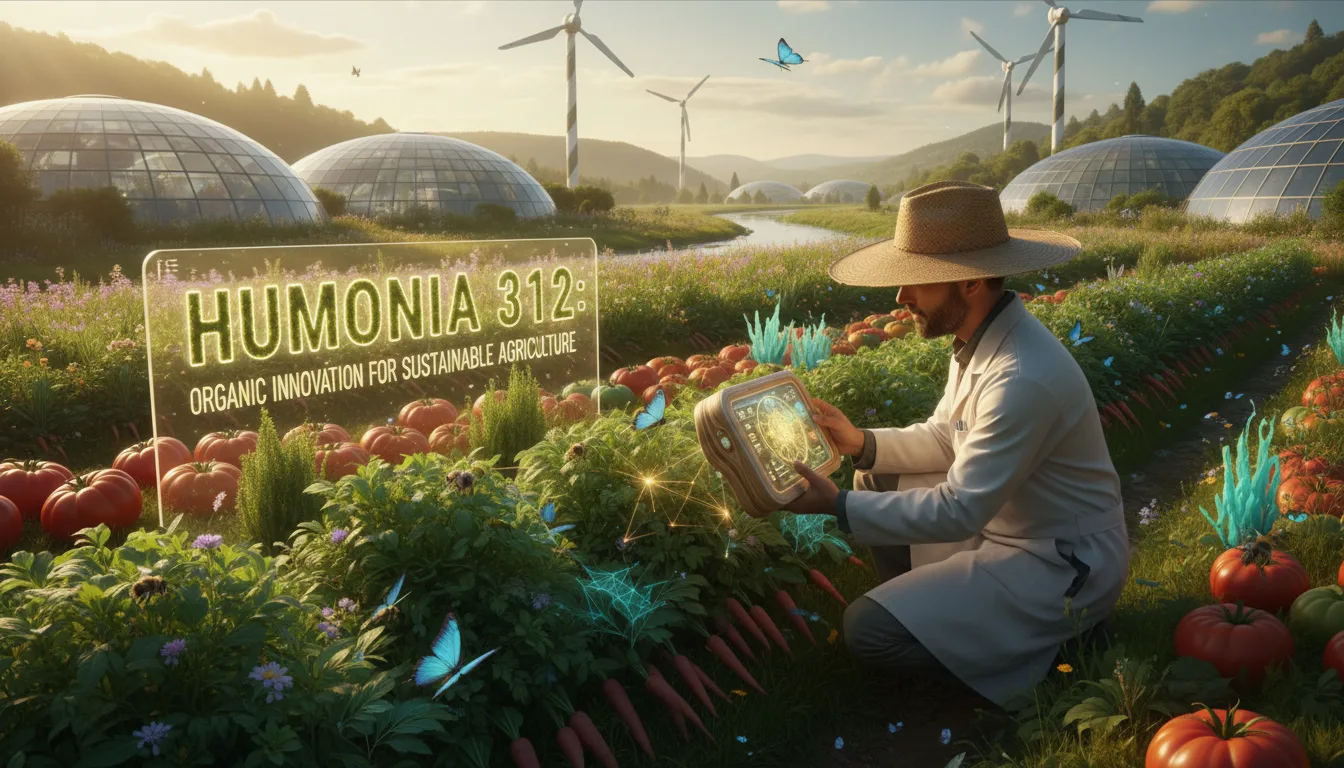 découvrez l'humonia 312, une innovation organique révolutionnaire conçue pour promouvoir une agriculture durable et respectueuse de l'environnement.