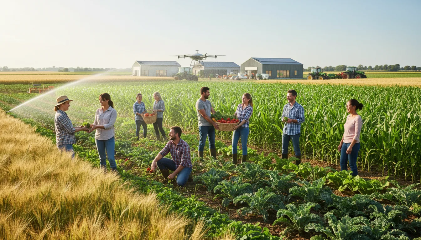 agriconvivial : découvrez une plateforme d'entraide dédiée aux agriculteurs pour optimiser et transformer votre exploitation agricole grâce au partage et à la collaboration.